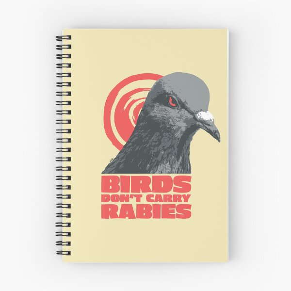 Item preview, Birds don't carry rabies designed and sold by Murder of Crows.
