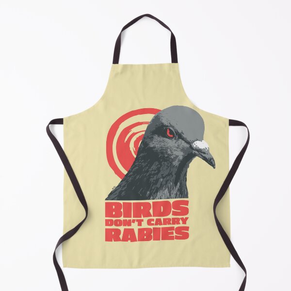 Item preview, Birds don't carry rabies designed and sold by Murder of Crows.