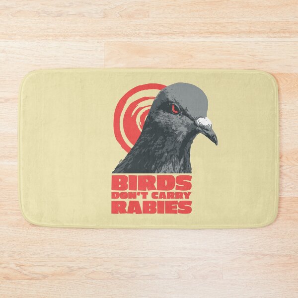 Item preview, Birds don't carry rabies designed and sold by Murder of Crows.