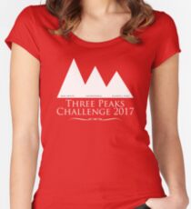 Three Peaks 2017 Women's Fitted Scoop T-Shirt