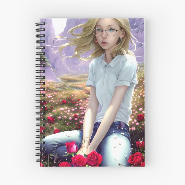 Item preview, Girl holding a rose designed and sold by ArtYamiyaz.