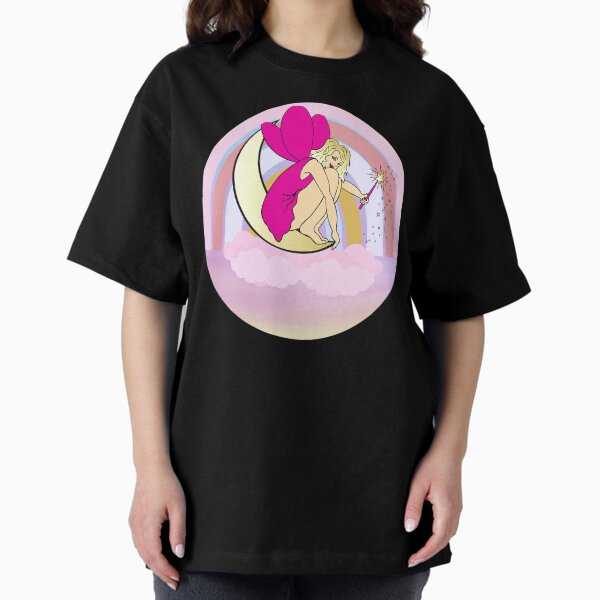 Item preview, The Winged Fairy On A Rainbow - Rainbowcore designed and sold by Eklectikos.