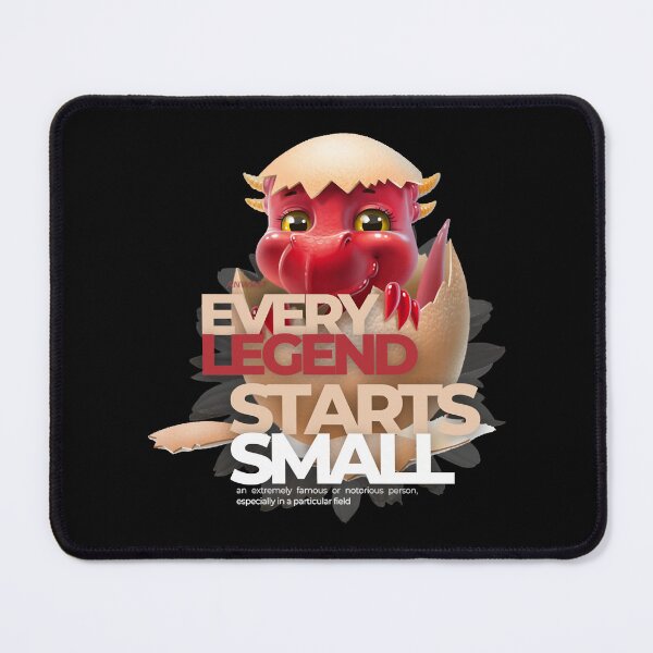 Item preview, Every Legend Starts Small designed and sold by EpicSurfRiders.
