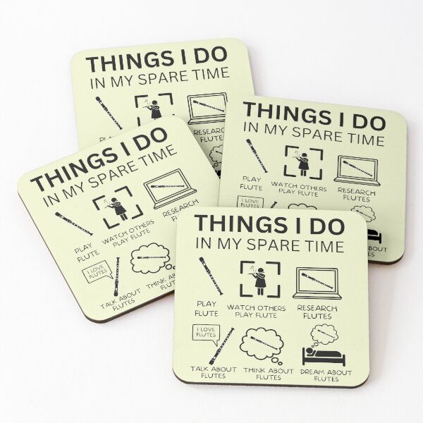 Item preview, Things I Do In My Spare Time For Flute Player And Orchestra Musicians As A Jazz Flutist designed and sold by Funwithmusic.