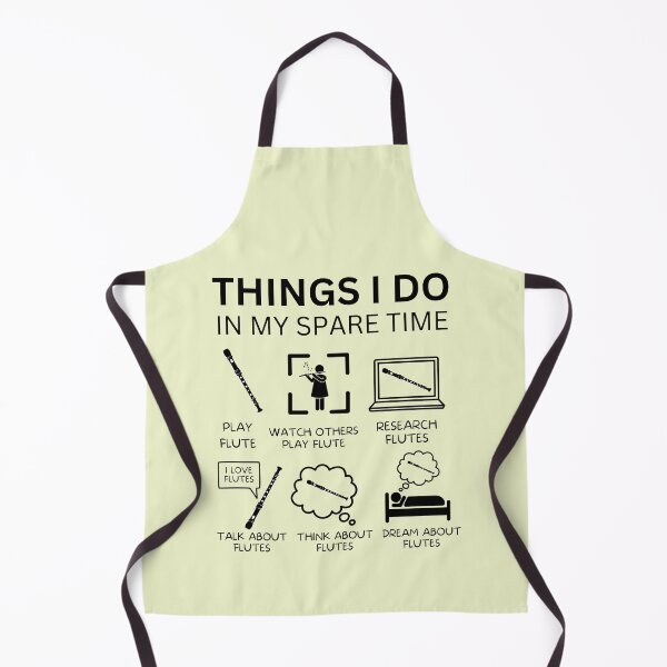 Item preview, Things I Do In My Spare Time For Flute Player And Orchestra Musicians As A Jazz Flutist designed and sold by Funwithmusic.