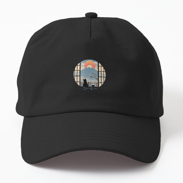 Item preview, Coffee Cat in Mt. Fuji designed and sold by vincenttrinidad.
