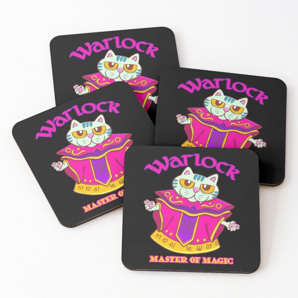 Item preview, cat warlock master designed and sold by ImaginarStore.