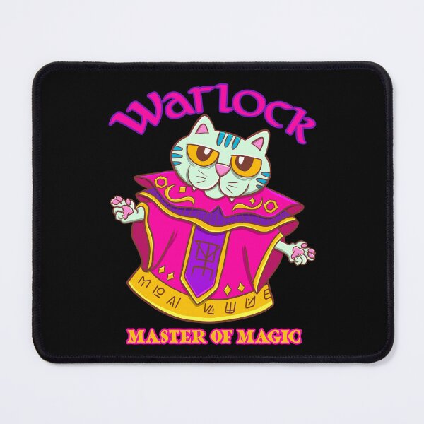 Item preview, cat warlock master designed and sold by ImaginarStore.