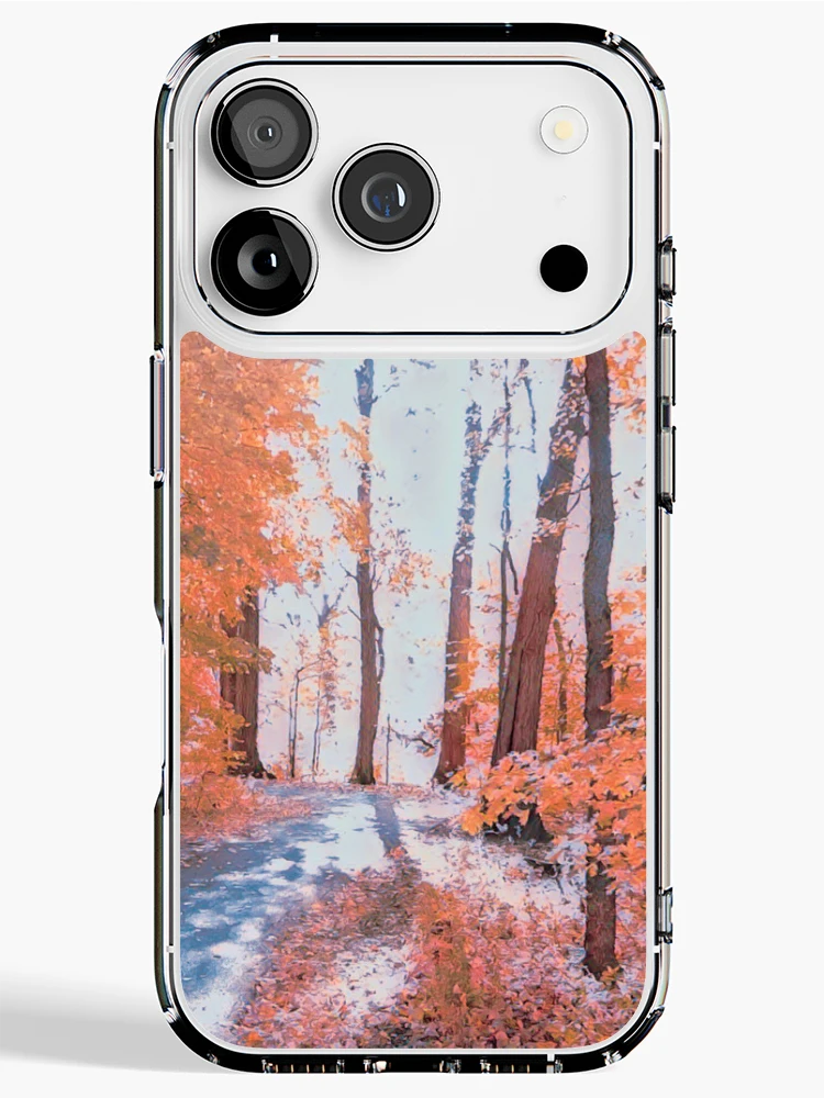 Thumbnail 1 of 5, iPhone Case, The Path To Fall designed and sold by TiltedCode.