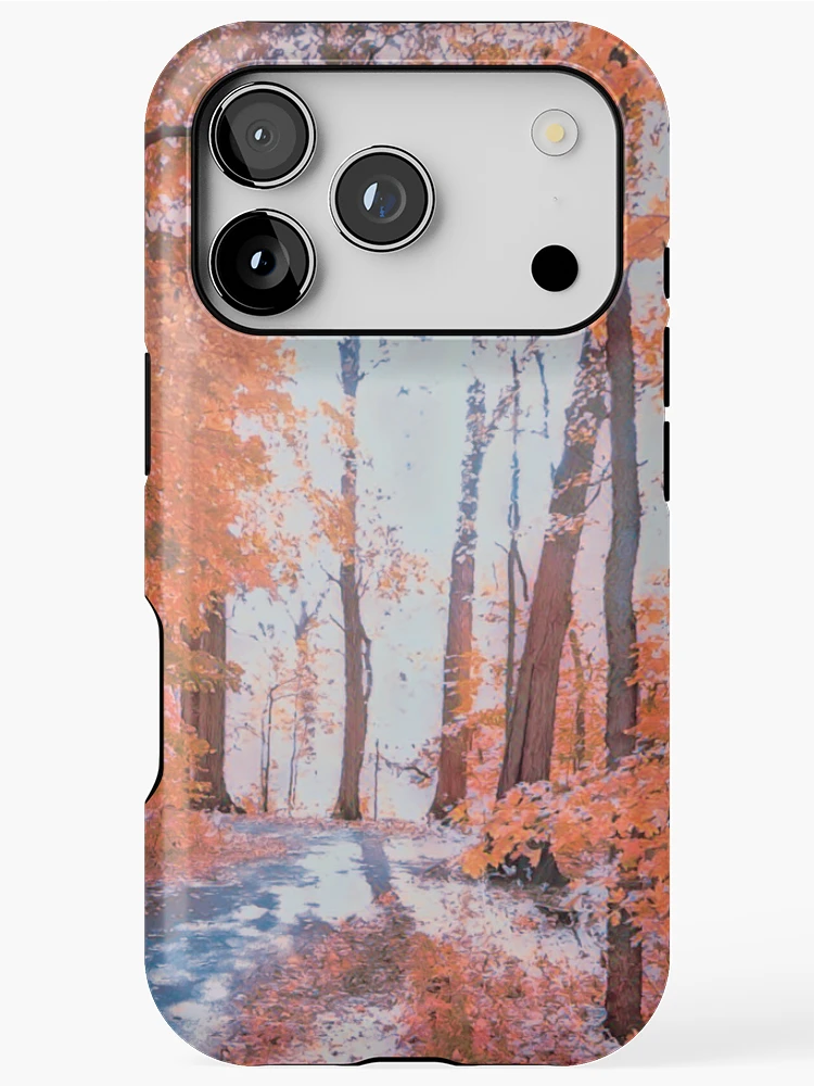 Thumbnail 1 of 4, iPhone Case, The Path To Fall designed and sold by TiltedCode.
