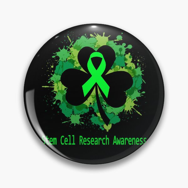Item preview, Stem Cell Research Awareness Clover Ribbon Happy Patricks Day Support Stem Cell Research Warrior Gifts designed and sold by Tammyilaria.