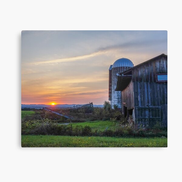 Foothills of the Adirondacks Canvas Print