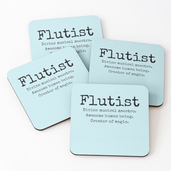 Item preview, Flutist Meaning For Flute Player And Orchestra Musicians As A Jazz Flutist designed and sold by Funwithmusic.