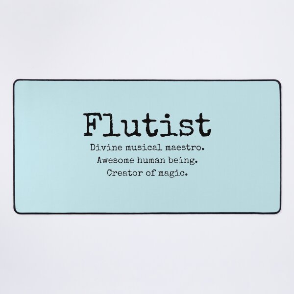 Item preview, Flutist Meaning For Flute Player And Orchestra Musicians As A Jazz Flutist designed and sold by Funwithmusic.