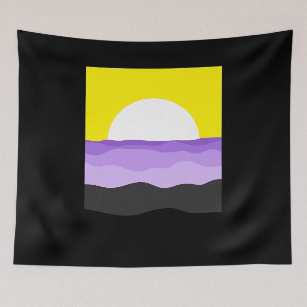 Item preview, Horizon Non Binary Colors. Nonbinary Pride designed and sold by Subtle Pride Shop.