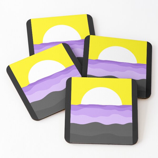 Item preview, Horizon Non Binary Colors. Nonbinary Pride designed and sold by Subtle Pride Shop.