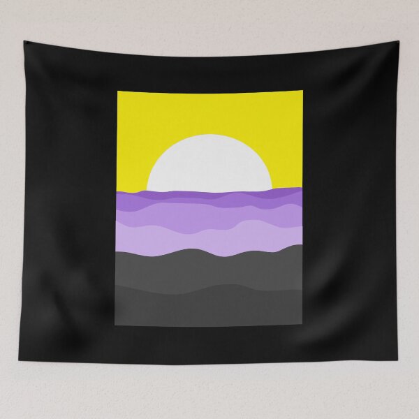 Item preview, Horizon Non Binary Colors. Nonbinary Pride designed and sold by Subtle Pride Shop.