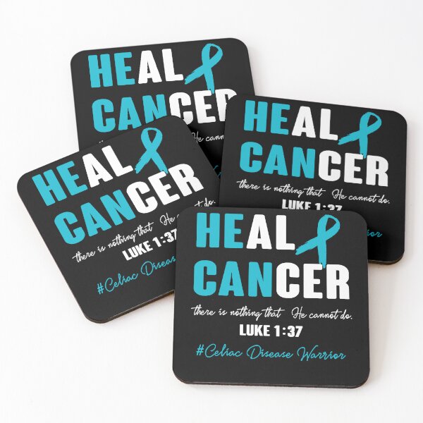 Item preview, Celiac Disease Awareness - Heal Cancer - Support Celiac Disease Warrior Gifts designed and sold by ElizabethS809.