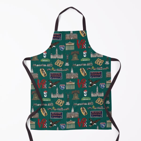 Item preview, Philly Pattern - Dark Green designed and sold by Elizabeth Weglein.
