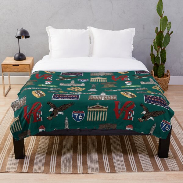 Item preview, Philly Pattern - Dark Green designed and sold by Elizabeth Weglein.
