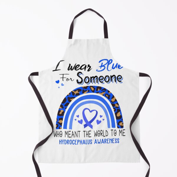 Item preview, Hydrocephalus Awareness I Wear Blue for Someone Who Meant The World To Me designed and sold by GennieShop.