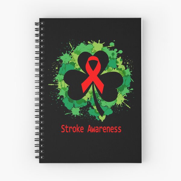 Item preview, Stroke Awareness Clover Ribbon Happy Patricks Day Support Stroke Warrior Gifts designed and sold by Tammyilaria.