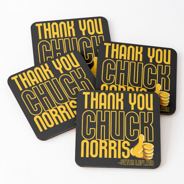 Item preview, Thank you Chuck Norris. -Peter LaFleur, Dodgeball  designed and sold by Sticker Up.