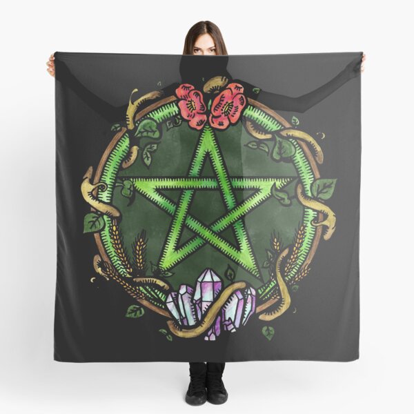 The Pentacle of Earth Scarf