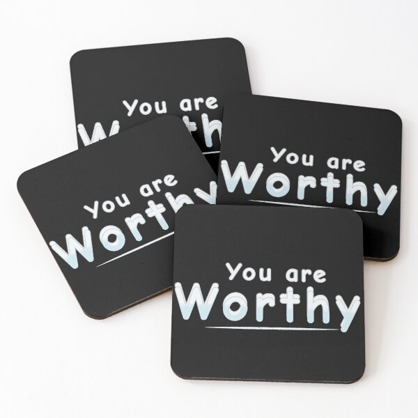 Item preview, You are Worthy designed and sold by FennyWijayaMomo.
