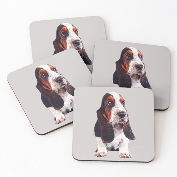 Item preview, Basset Hound Cute Puppy Dog designed and sold by ElegantCat.