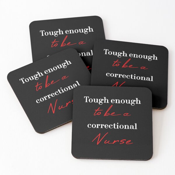 Item preview, Tough enough to be a correctional nurse designed and sold by MUSThaveprint.