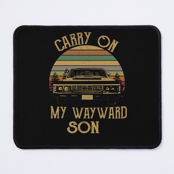 Item preview, Carry On Wayward Son sunset vintage retro classic designed and sold by EstenDelisser.