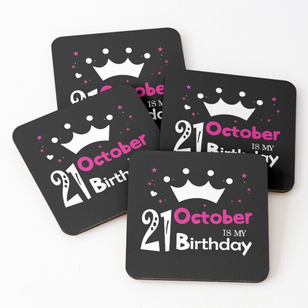 Item preview, Happy birthday 21 october  designed and sold by Thealstars  ⭐⭐⭐⭐⭐.