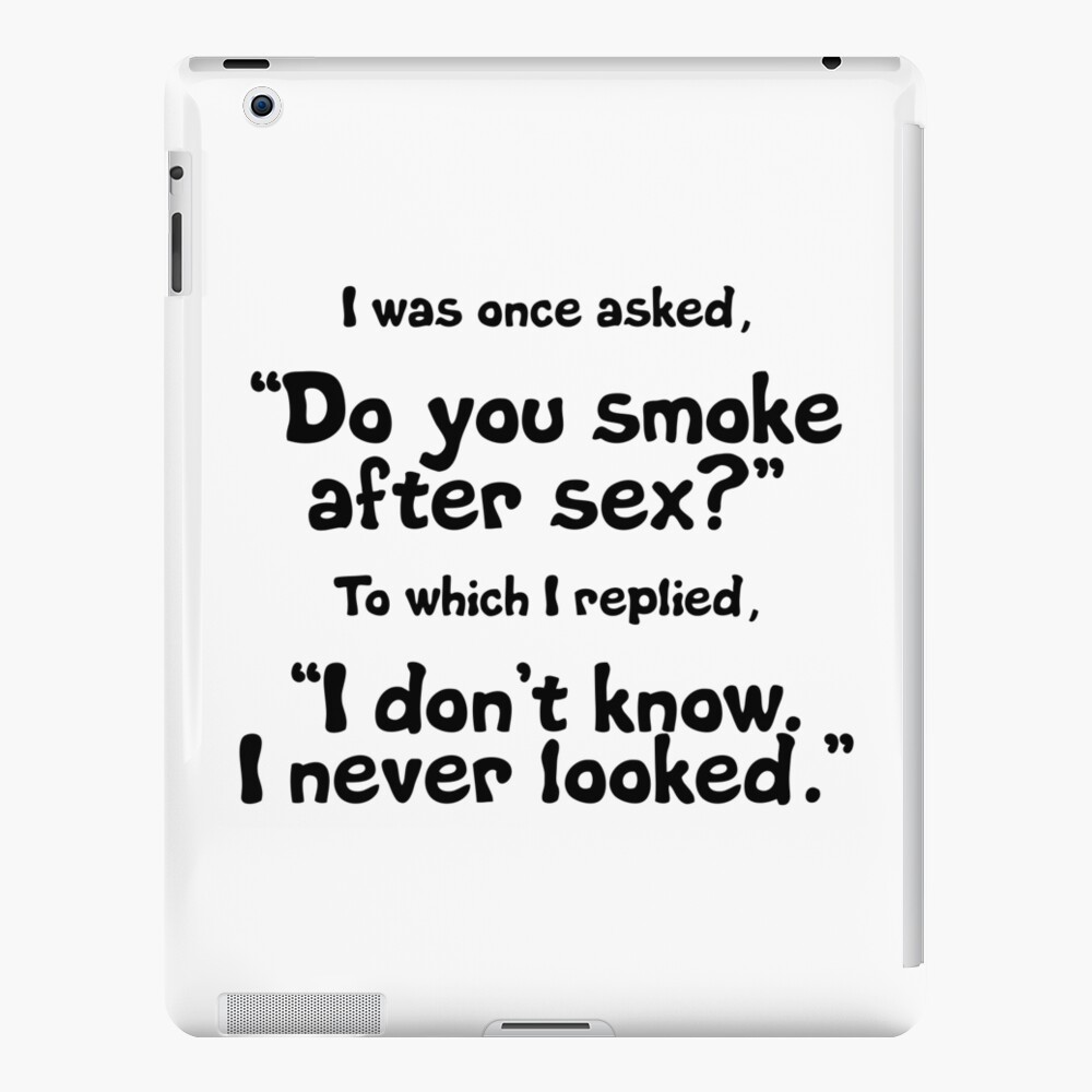 Smoke After Sex