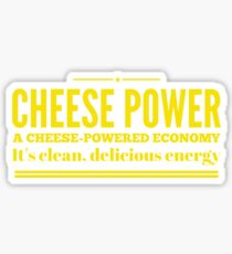 Cheese Power Sticker
