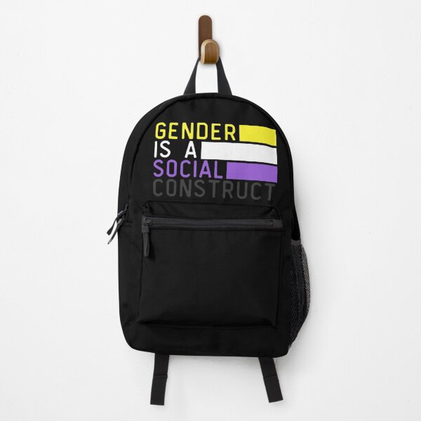 Item preview, Gender Is A Social Construct Non Binary. Nonbinary Pride designed and sold by Subtle Pride Shop.
