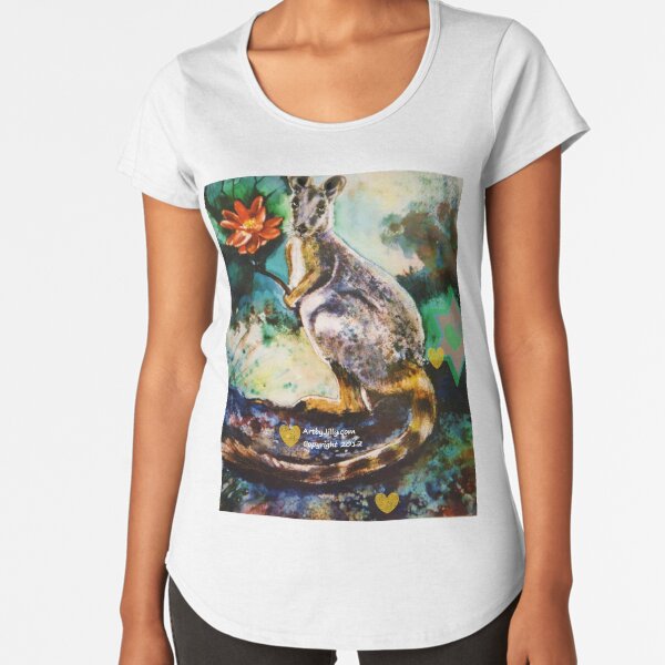 Kangaroo Mojo Premium Scoop T-Shirt