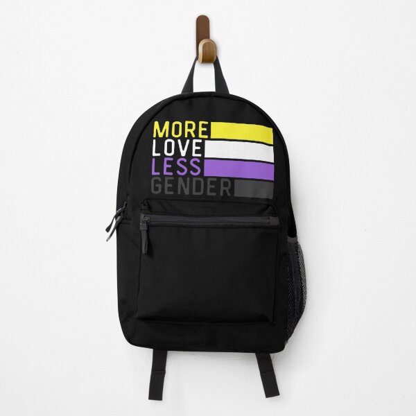Item preview, More Love Less Gender Non Binary. Nonbinary Pride designed and sold by Subtle Pride Shop.