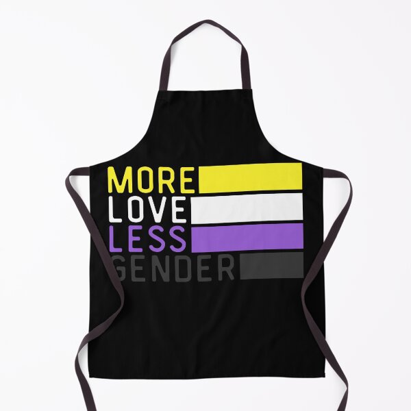Item preview, More Love Less Gender Non Binary. Nonbinary Pride designed and sold by Subtle Pride Shop.