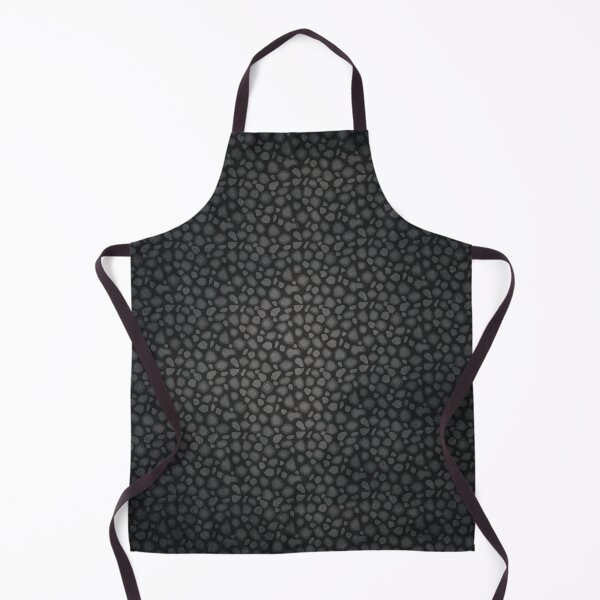 Item preview, Animal Print Pattern, Dark Gray Rhino Hide on Black Background designed and sold by LDTreasures.