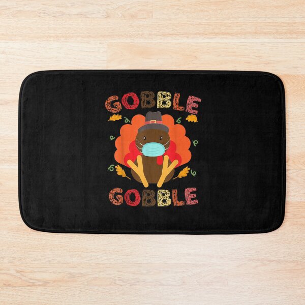 Item preview, Gobble Gobble Pavo Mascarilla Cuarentena Acción de gracias Camiseta para niños designed and sold by BeersFerdinand.