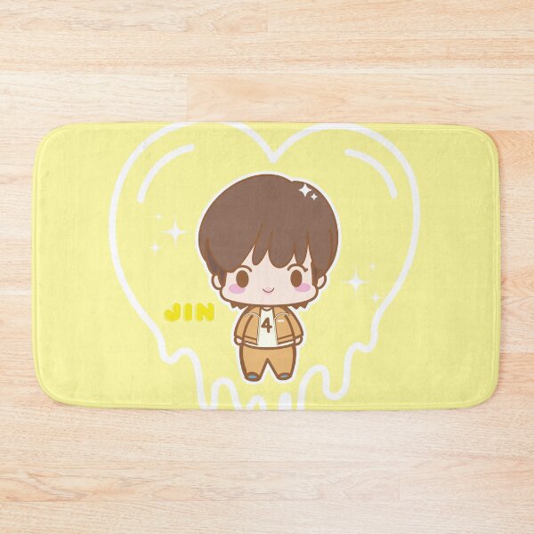Item preview, Superdeformed chibi BTS Jin - Butter Heart designed and sold by jmicasa.