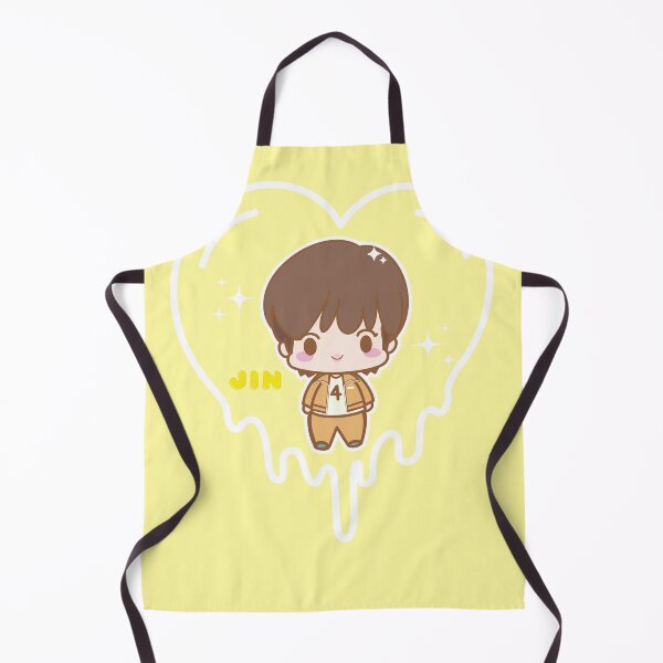 Item preview, Superdeformed chibi BTS Jin - Butter Heart designed and sold by jmicasa.