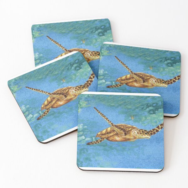 Item preview, Yellow Sea Turtle designed and sold by Hanh-Gallery.