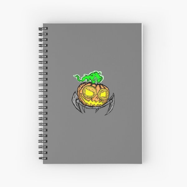 Steampunkin Spiral Notebook