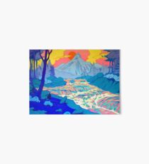River Art Board Print