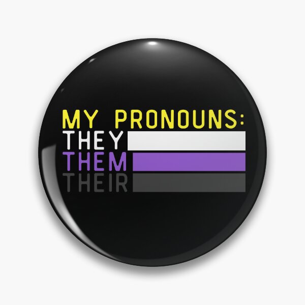 Item preview, My Pronouns Are They Them Their. Nonbinary Pride designed and sold by Subtle Pride Shop.