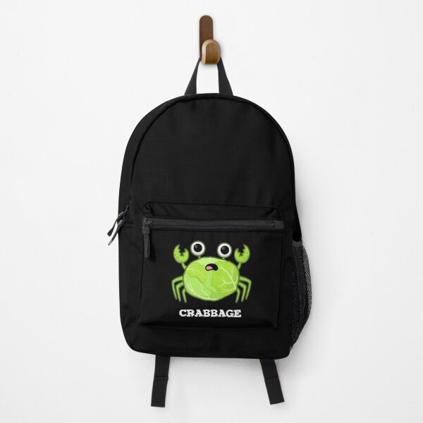 Item preview, Crabbage Funny Cabbage Crab Puns (Dark BG) designed and sold by punnybone.