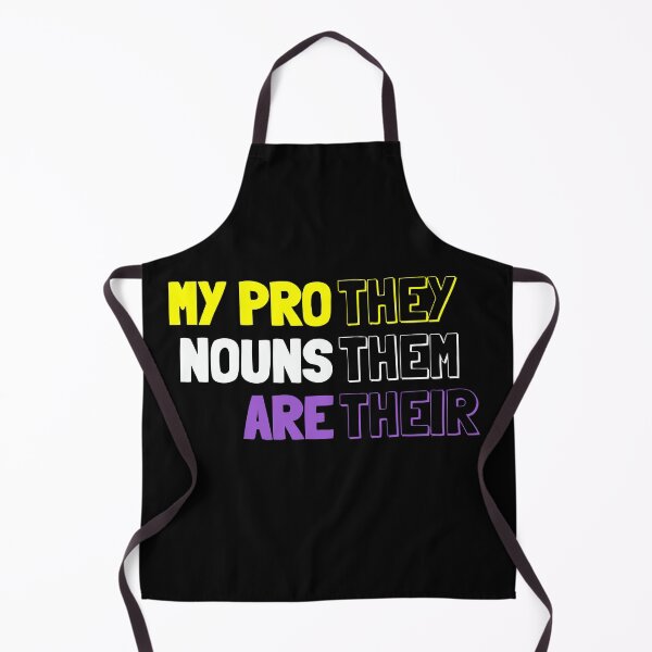 Item preview, My Pronouns Are They Them Their. Nonbinary Pride designed and sold by Subtle Pride Shop.