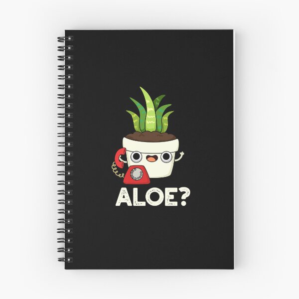 Item preview, Aloe Funny Aloe Vera Plant Puns (Dark BG) designed and sold by punnybone.